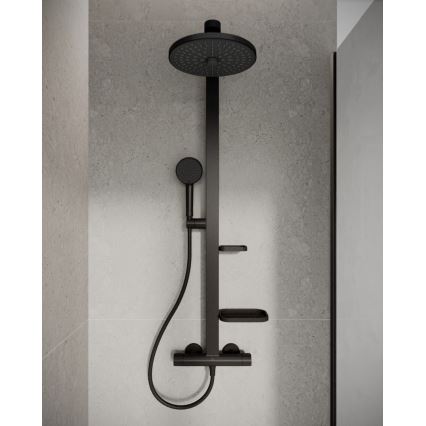 Ideal Standard BD583XG -  Duschset mit CERATHERM ALU+ Armatur matt schwarz