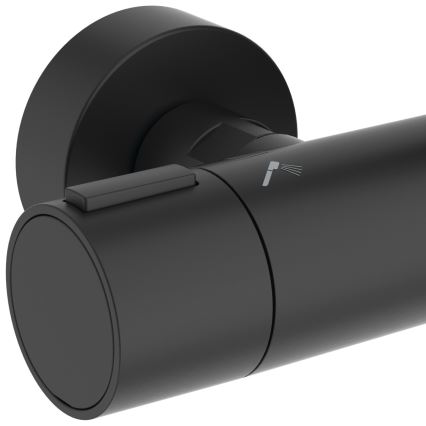 Ideal Standard BD583XG - Ensemble de douche avec mitigeur CERATHERM ALU+ noir mat