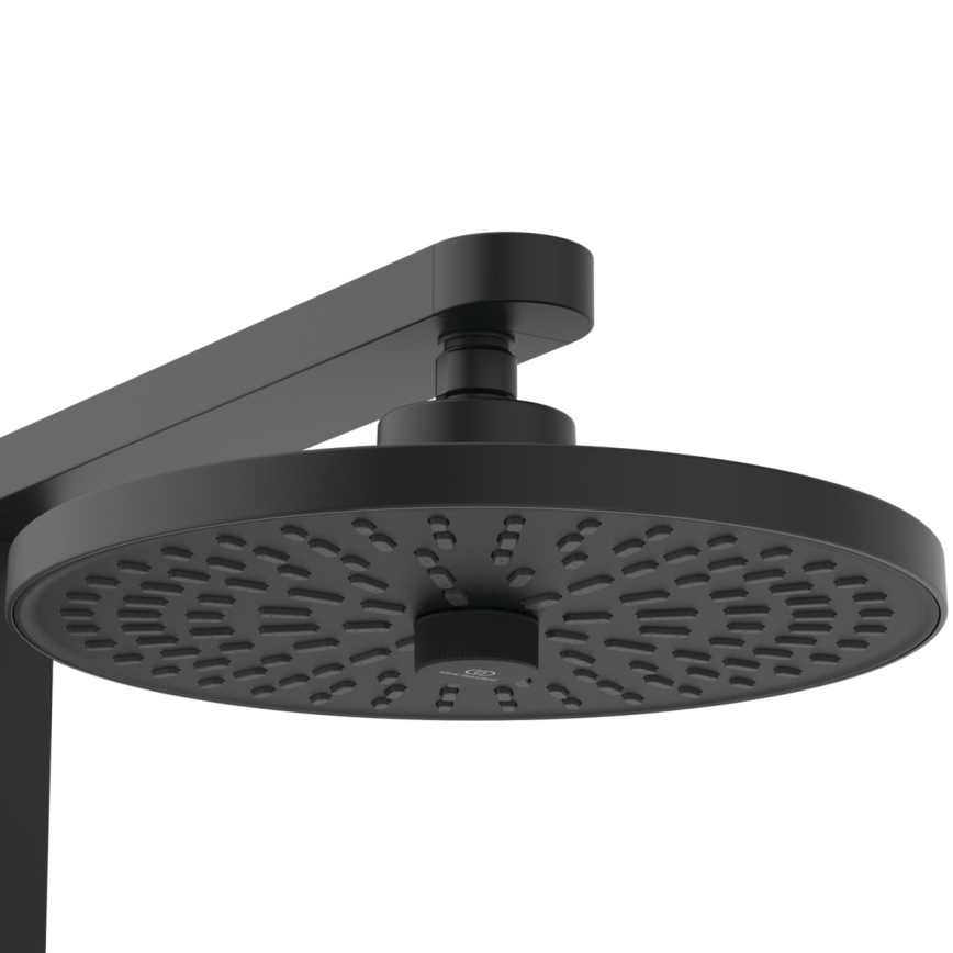 Ideal Standard BD583XG - Set doccia con miscelatore CERATHERM ALU+ nero opaco