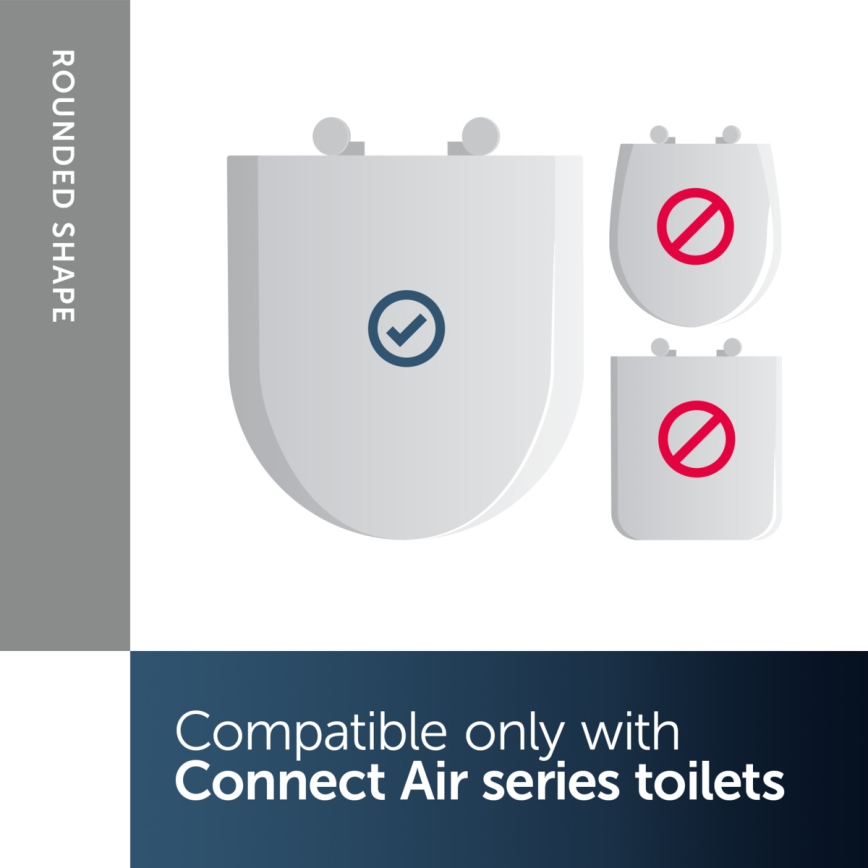 Ideal Standard E036601 - WC-Sitz SoftClose CONNECT AIR weiß