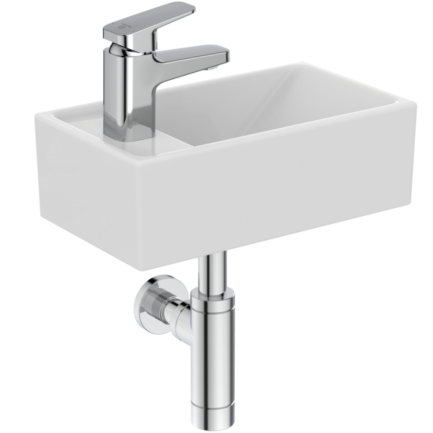 Ideal Standard E211301 - Hängendes Waschbecken I.LIFE S 37x21 cm Keramik/Weiß