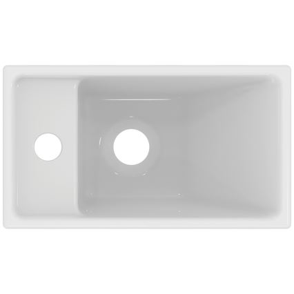 Ideal Standard E211301 - Hängendes Waschbecken I.LIFE S 37x21 cm Keramik/Weiß