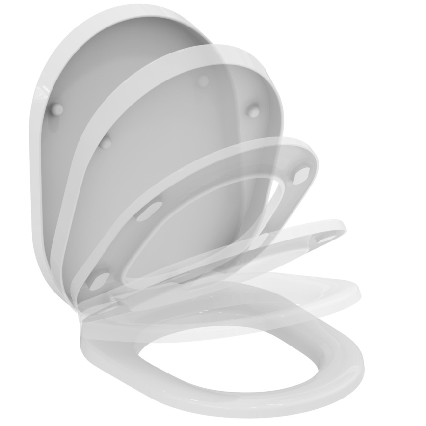 Ideal Standard K706101 - Sedile WC SoftClose TONIC bianco