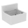 Ideal Standard S593901 - Wandhängendes Ausgussbecken mit Ablaufgitter DOURO 45,5x38 cm Keramik/weiß