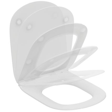 Ideal Standard T352701 - Sedile per WC SoftClose TESI, bianco