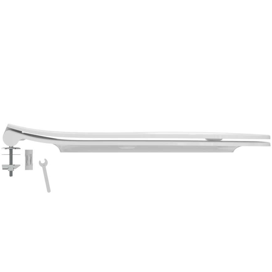 Ideal Standard T352701 - Sedile per WC SoftClose TESI, bianco