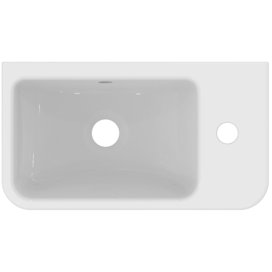 Ideal Standard T458601 - Wandhängendes Waschbecken I.LIFE S 45x25 cm Keramik/weiß