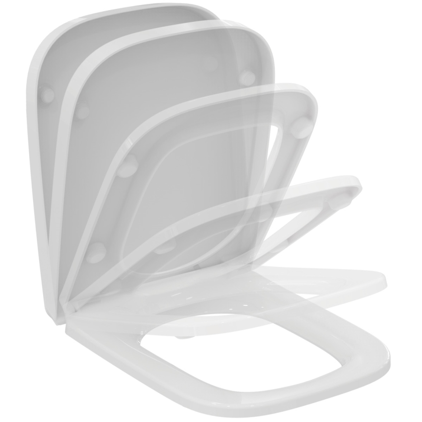 Ideal Standard T468301 - Sedile WC SoftClose I.LIFE B bianco