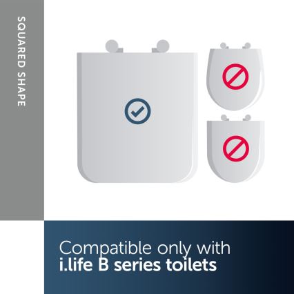 Ideal Standard T468301 - Toilettensitz SoftClose I.LIFE B weiß