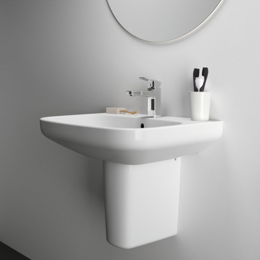 Ideal Standard T470501 - Wandwaschbecken I.LIFE A 60x48 cm Keramik/weiß