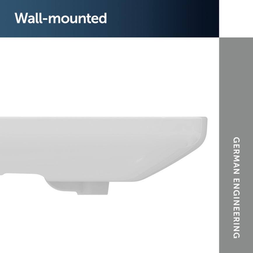 Ideal Standard T470501 - Wandwaschbecken I.LIFE A 60x48 cm Keramik/weiß