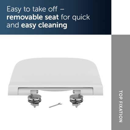 Ideal Standard T500301 - Abattant WC SoftClose I.LIFE B blanc