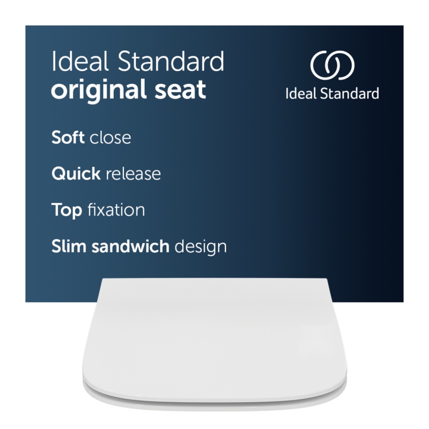 Ideal Standard T500301 - WC-Sitz SoftClose I.LIFE B weiß