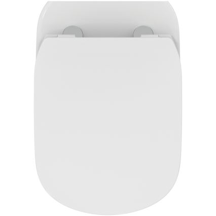 Ideal Standard T536001 - Wand-WC, randlos, mit SoftClose-Sitz TESI Keramik/weiß