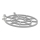Ideal Standard VV612000 - Grille en plastique pour évier 34x40,2 cm grise