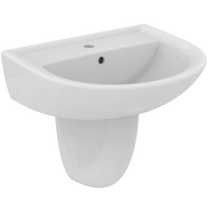 Ideal Standard W332601 - Lavabo suspendu EUROVIT 55 x 46 cm céramique/blanc