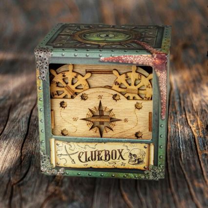 iDventure - Boîte de puzzle en bois Davy Jones