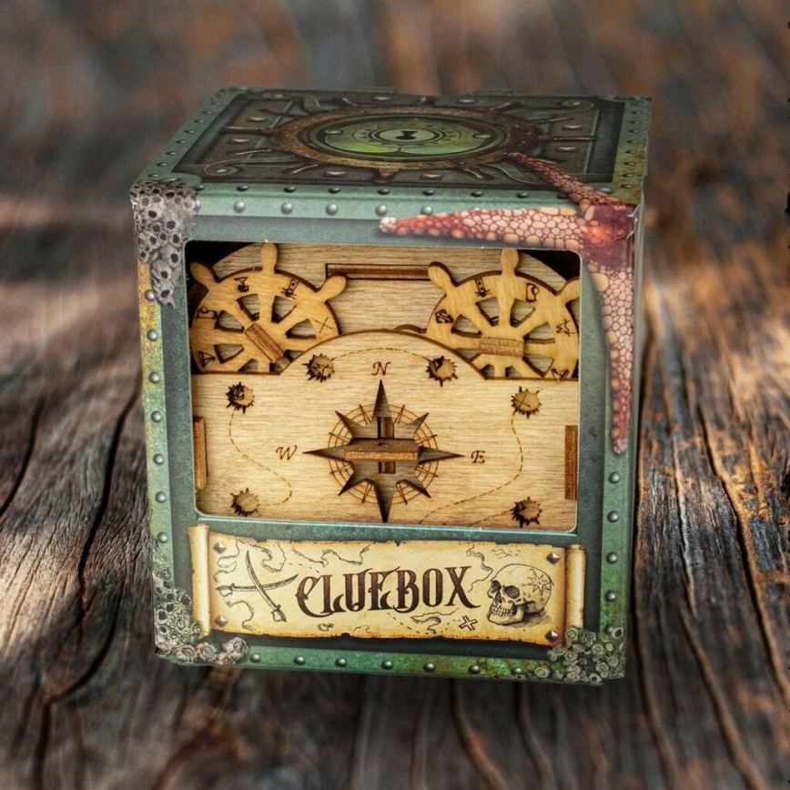 iDventure - Boîte de puzzle en bois Davy Jones
