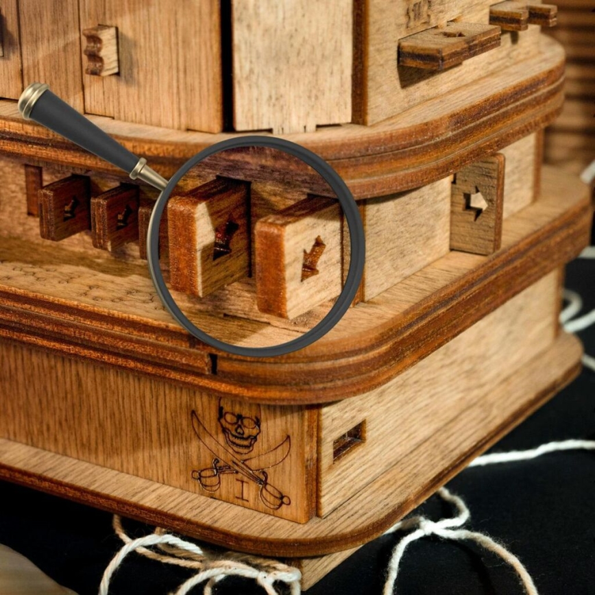 iDventure - Boîte de puzzle en bois Davy Jones