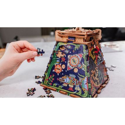 iDventure - Puzzle en bois Pyramide solaire