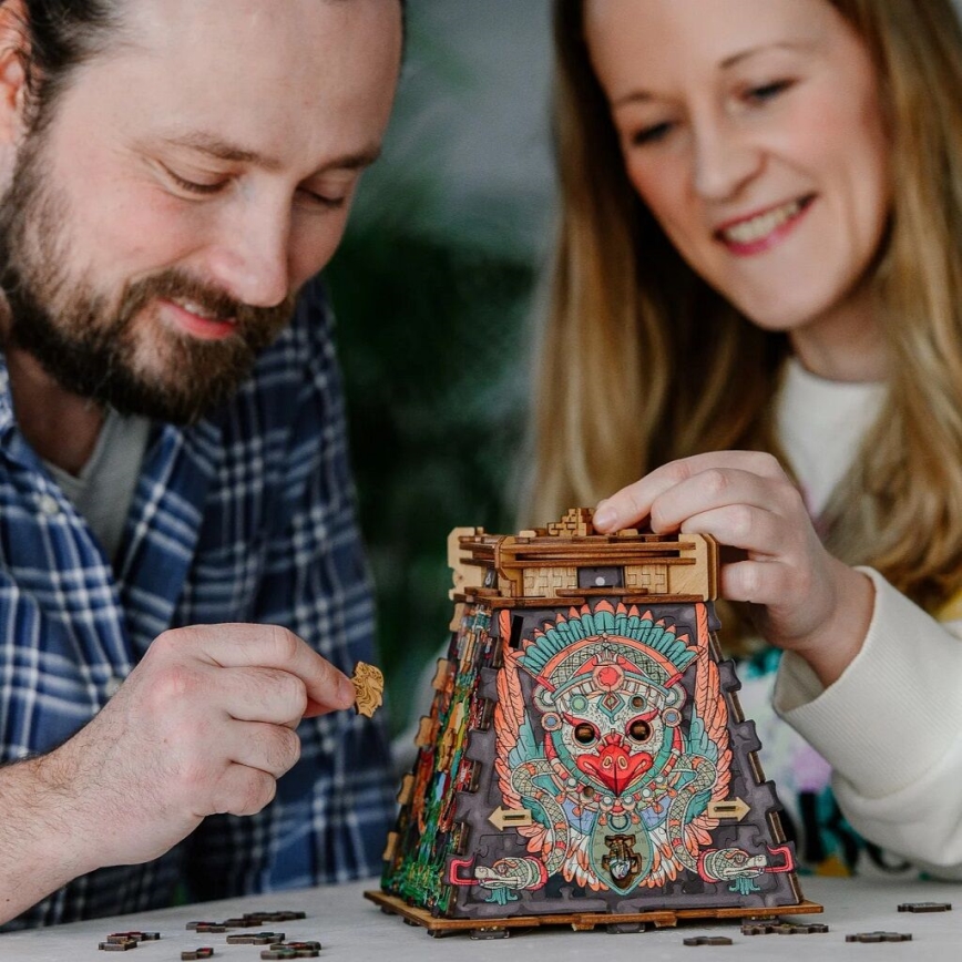 iDventure - Puzzle en bois Pyramide solaire