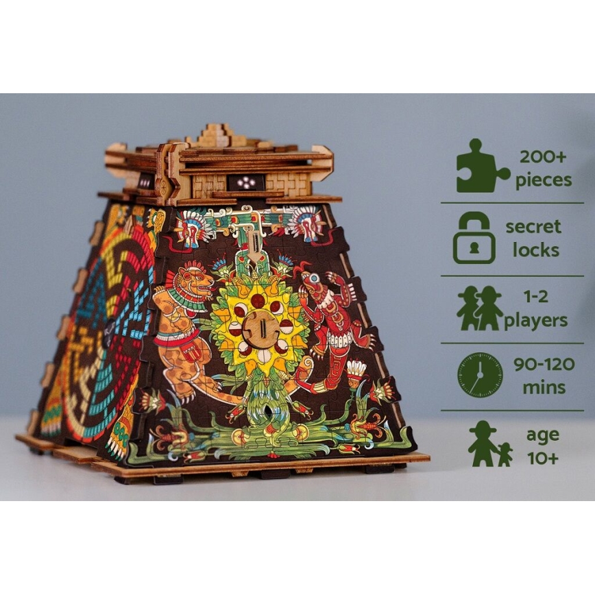 iDventure - Puzzle en bois Pyramide solaire