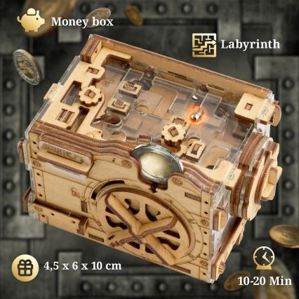 iDventure - Puzzle in legno A-maze-ing cassaforte