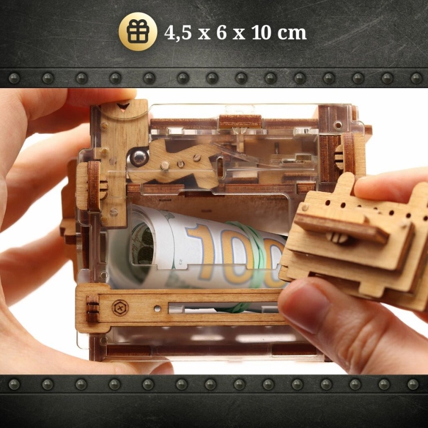 iDventure - Puzzle in legno A-maze-ing cassaforte