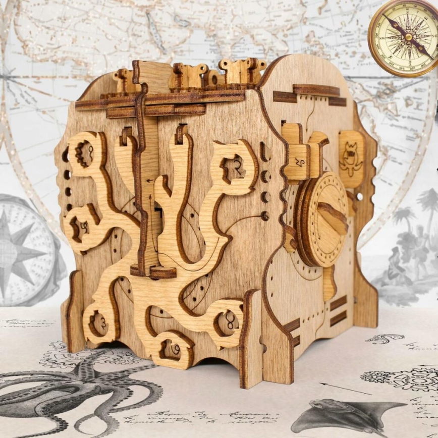 iDventure - Puzzle in legno Captain Nemo's Nautilus escape room