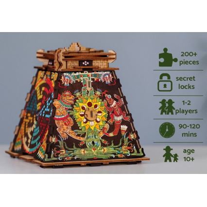 iDventure - Puzzle in legno Piramide del Sole