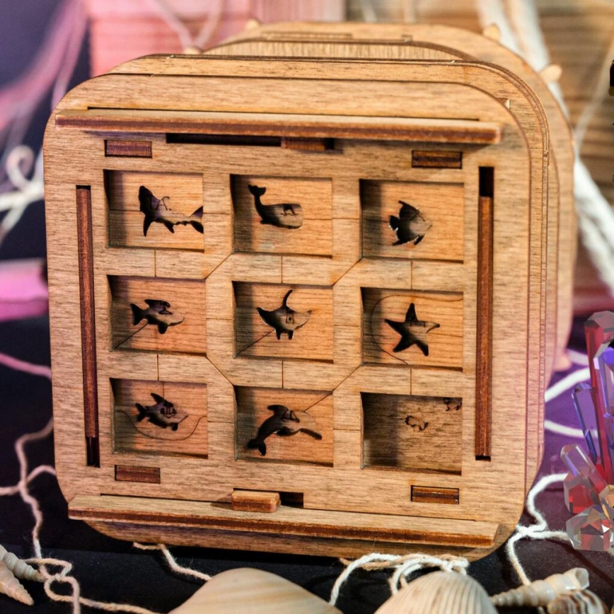 iDventure - Puzzle in legno Scatola di Davy Jones