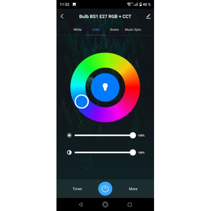 LED RGBW Plafoniera da bagno dimmerabile LED/24W/230V 3000-6500K 33x33 cm IP54 bianca Wi-Fi