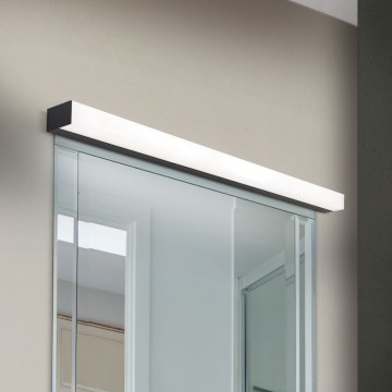Illuminazione a LED per specchi da bagno HORIZON LED/18W/230V 3000/4000K 90 cm IP44 nero