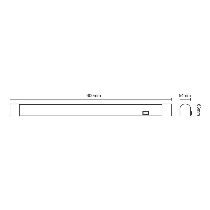 Illuminazione a LED per specchi da bagno LED/15W/230V 4000K IP44