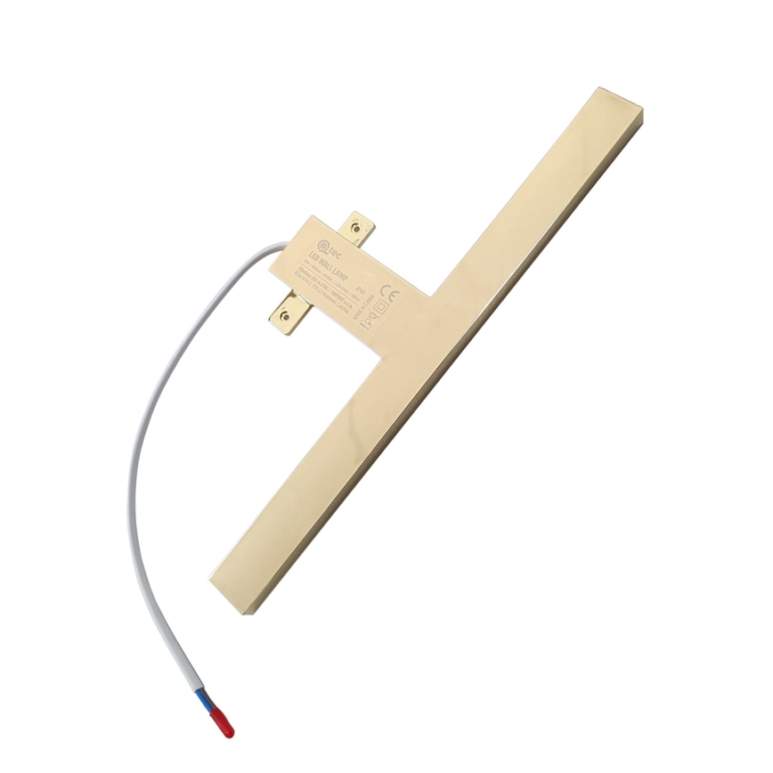 Illuminazione a LED per specchi da bagno LED/5W/230V 4000K 30 cm IP44 oro opaco