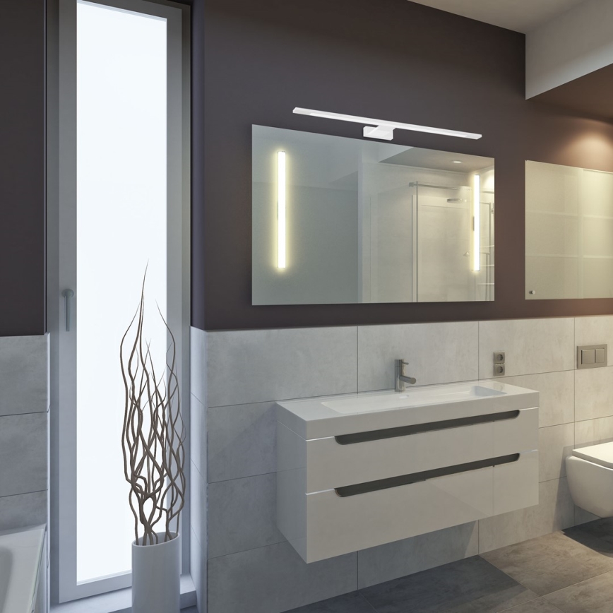 Illuminazione a LED per specchio da bagno SHINE LED/12W/230V 60 cm IP44 bianco