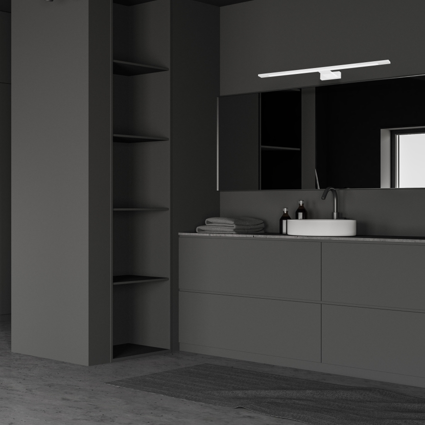 Illuminazione a LED per specchio da bagno SHINE LED/12W/230V 60 cm IP44 bianco