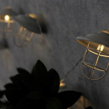 Illuminazione decorativa LED da esterno LOFT 10xLED/2xAA
