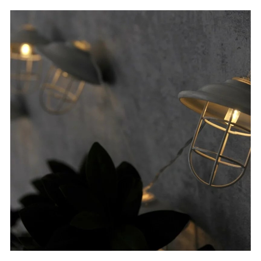 Illuminazione decorativa LED da esterno LOFT 10xLED/2xAA