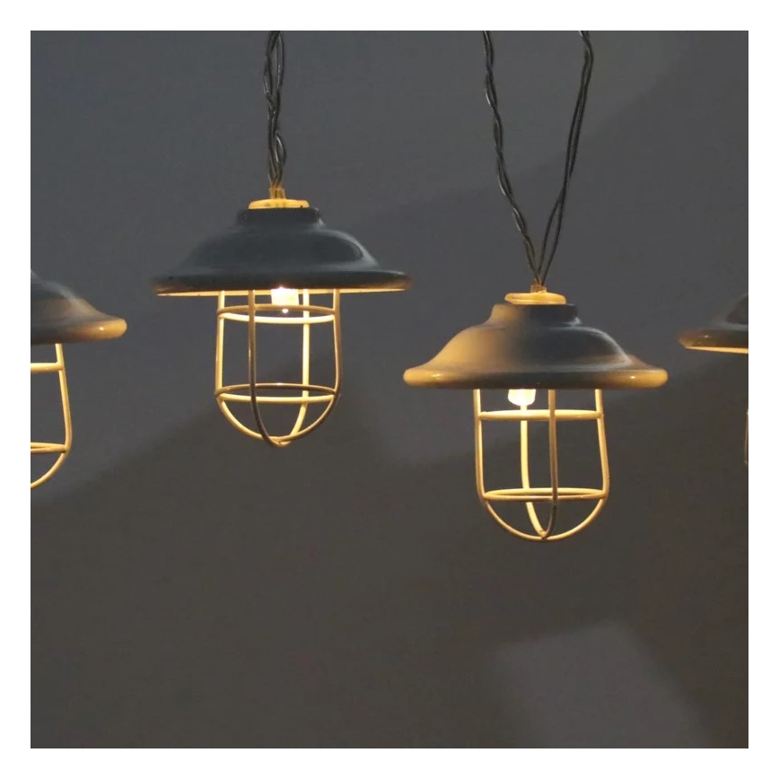 Illuminazione decorativa LED da esterno LOFT 10xLED/2xAA