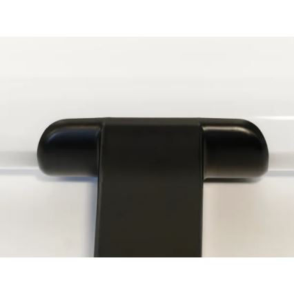 Illuminazione LED per specchio da bagno, 10 W, 230 V, 45 cm, IP44, nero