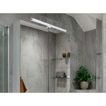 Illuminazione LED per specchio da bagno LED/12W/230V 59,5 cm IP44 cromo lucido