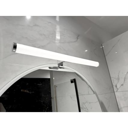 Illuminazione LED per specchio da bagno LED/12W/230V 59,5 cm IP44 cromo lucido