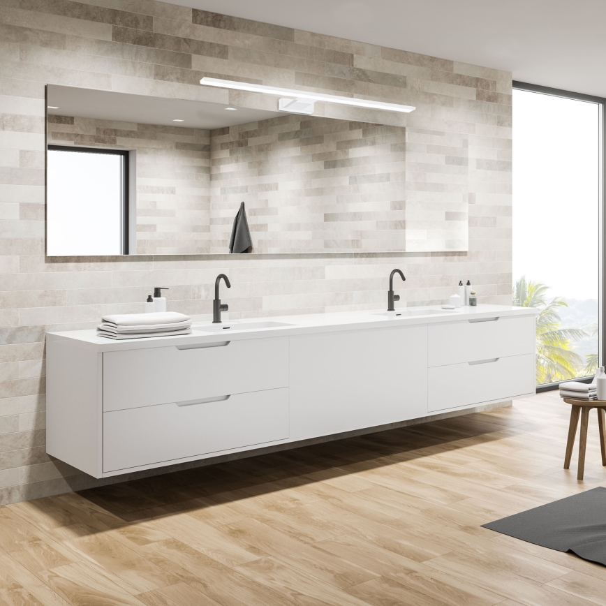 Illuminazione LED per specchio da bagno SHINE WHITE LED/15W/230V 80 cm IP44 bianco
