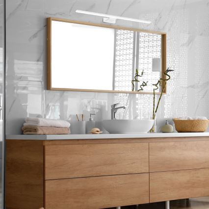 Illuminazione LED per specchio da bagno SHINE WHITE LED/15W/230V 80 cm IP44 bianco