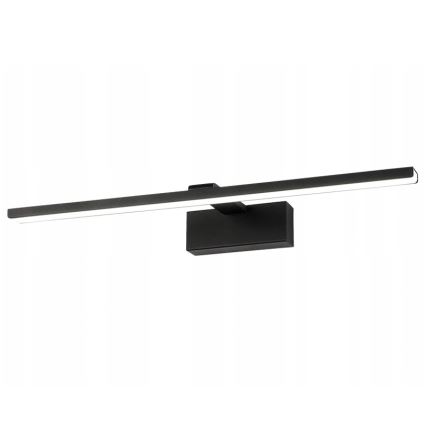 Illuminazione per specchio da bagno LED/14W/230V 59 cm IP44 nera
