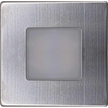 Illuminazione scale LED da esterno DECENTLY LED/1,7W/230V 3000/4000/6000K IP54 cromo lucido