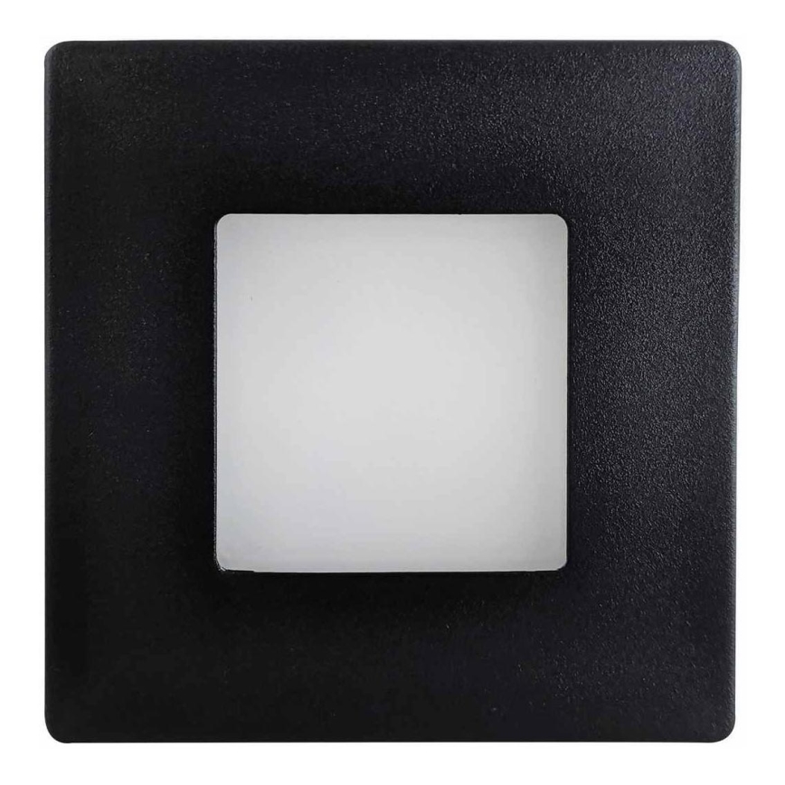 Illuminazione scale LED da esterno LED/1,7W/230V 4000K IP44 nero