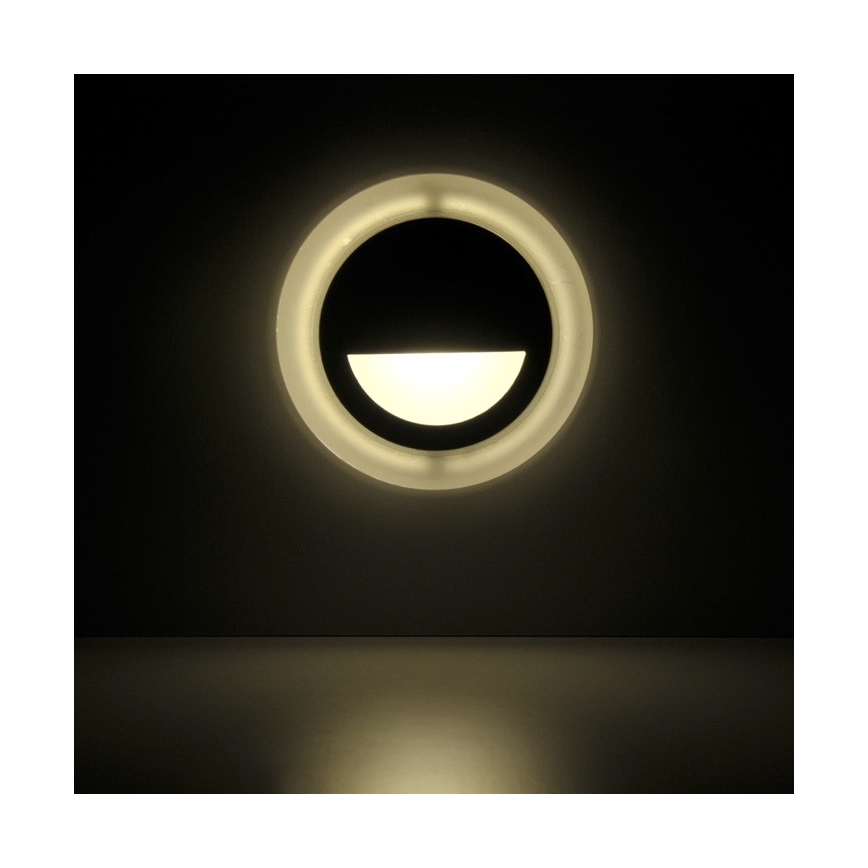 Illuminazione scale LED da esterno Q4 LED/3W/230V IP44