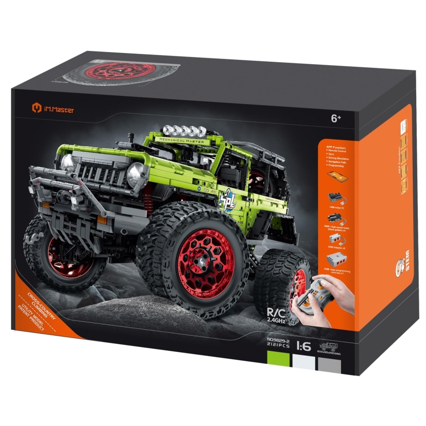 iM.Master - Geländewagen-Bausatz 2xAA 2121 Teile + Fernbedienung